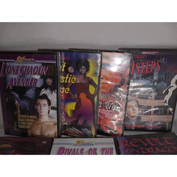 7 Vintage Sealed Dvds Chinese Hercules 39 Steps Lone Shaolin Avenger - Picture 5 of 6